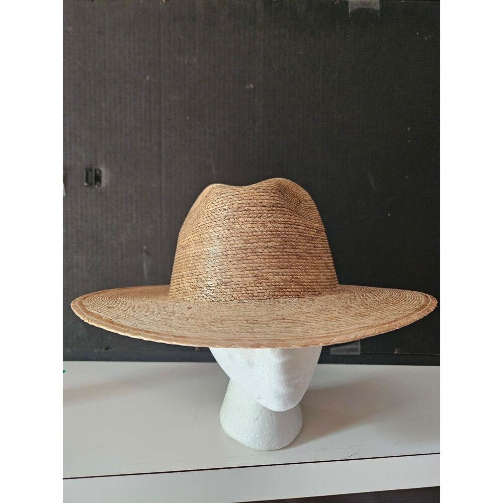 New Lack of Color Palma fedora hat Australia palm natural L XL